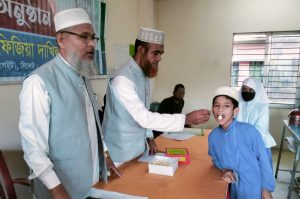 আনন্দঘন পরিবেশে প্রকাশিত হলো মাদ্রাসার বার্ষিক পরীক্ষা-২০২৫ এর ফলাফল